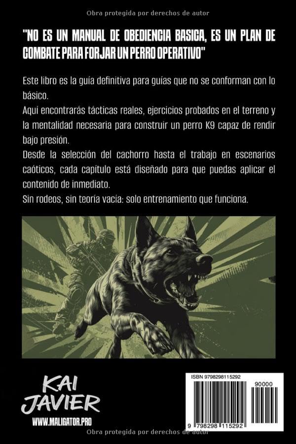 Entrenamiento de combate K9